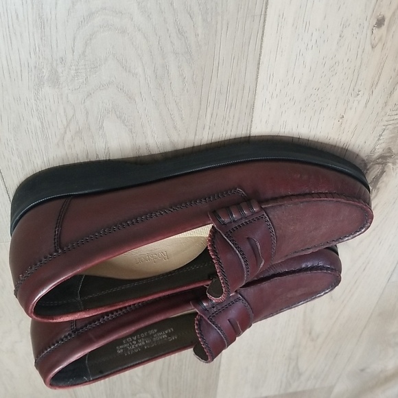 Rockport mens cordon beef roll leather loafers sz 10.5 - Picture 4 of 9